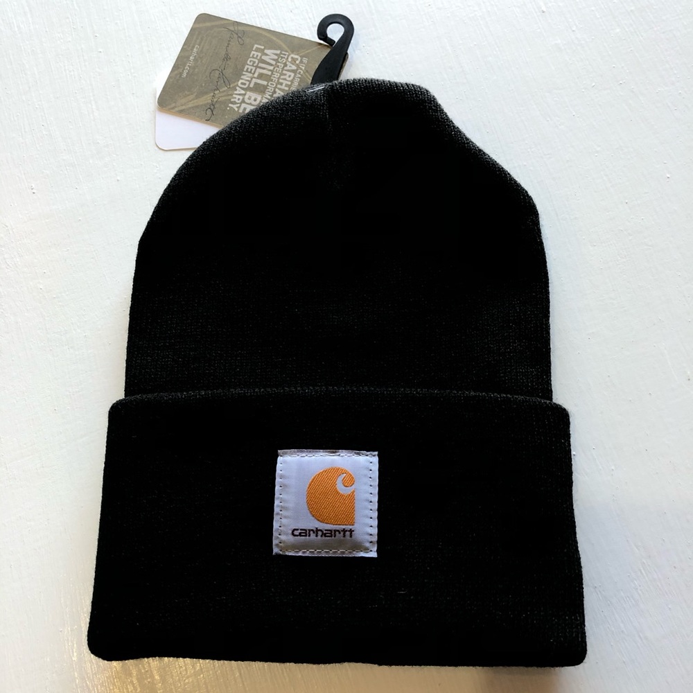Carhartt Black Beanie Hat